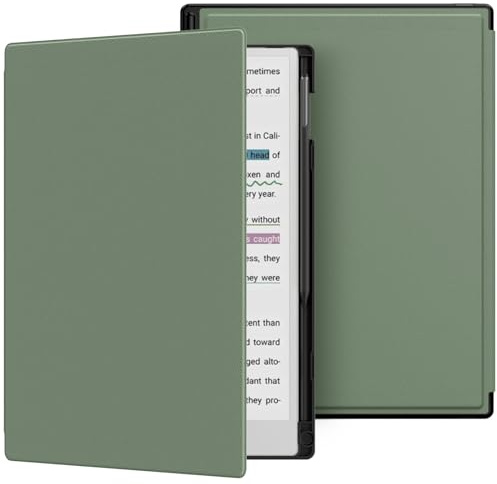 MoKo Funda para Remarkable Paper Pro 2024 de 11,8, Celadon Verde