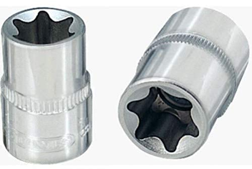 KS Tools 918.1582 1/4 CHROMEplus TX-E-Stecknuss, E4