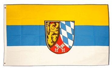 Flagge Deutschland Oberpfalz - 90 x 150 cm