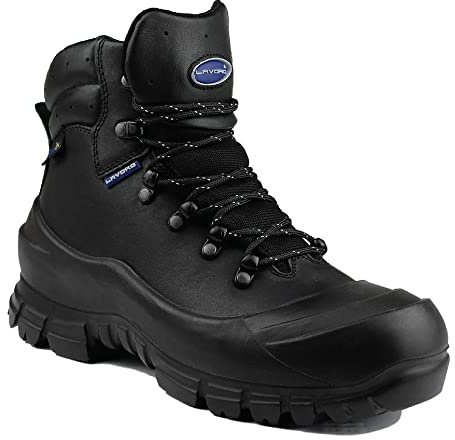 Lavoro Exploration Low Safety Boot, EN ISO 20345:2011 CE S3 SRC, Black, Size 9