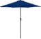CHRISTOW Garden Parasol Umbrella Polyester Canopy Steel Sunshade With Crank Handle