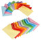 ewtshop® Mini-Umschläge, farbig 100 Stück, 10 Farben, 11,7 x 8,2 cm