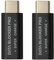 LIGPUS 2PCS USB Type-C Bloqueur de DonnéEs USB-C Adaptateur Prise en Charge Charge (50V / 5A) ArrêTer Le de DonnéEs (Noir)