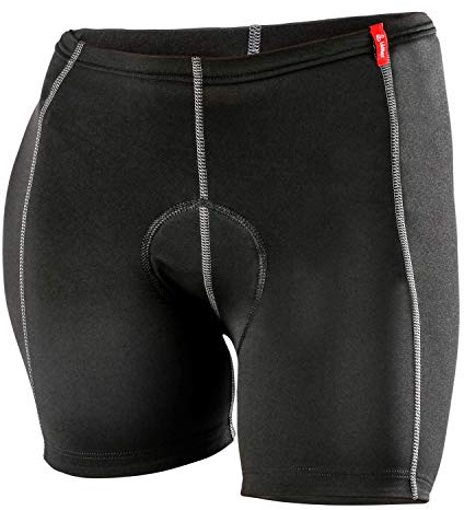 Löffler Damen W Bike Undershorts Elastic Unterhose, Schwarz, 40