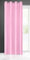 Eurofirany Rita Vorhang Gardine Glatt Schlicht Einfarbig-8 Ösen Modern Schlafzimmer Wohnzimmer Lounge Kinderzimmer 1 Stück Einzeln, Polyester, Rosa, 140 x 250cm