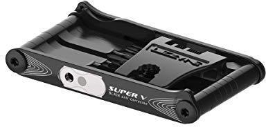 Lezyne Unisex - Adult Super V Multifunction Tool, Black, 22