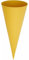 Rico Design Paper Poetry Schultüte Rohling 70cm - Gelb