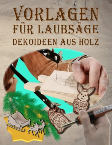 Vorlagen für Laubsäge: Dekoideen aus Holz, Dekoratives & Praktisches aus Sperrholz basteln, mit Laubsäge sägen, Brandmalen oder Bund ausmalen.