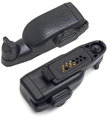 Earpiece Headset Adaptor Connecter Block Compatible with Motorola Radio GP328plus GP338plus GP344 EX500 EX560 EX560XLS EX600 EX600XLS GL2000 GP388 GP688 Walkie Talkie 2-pin to Multi-pin
