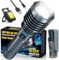 Amzyigou A8 2024 Taschenlampe Extrem Hell (Grey)