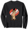 Hut Englisch Monokel 1800 1900 Tiere Funny Elegant Mann Sweatshirt
