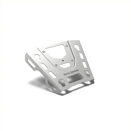Royal Enfield Montageplatte für Topcase Himalayan 450, Edelstahl, Silber, Sportlich