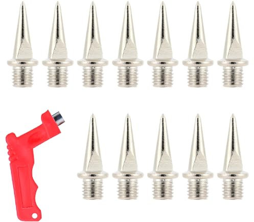 60 Pinchos de Metal Antideslizantes Picas para Correr y Correr, para Atletismo, para Entrenamiento Deportivo