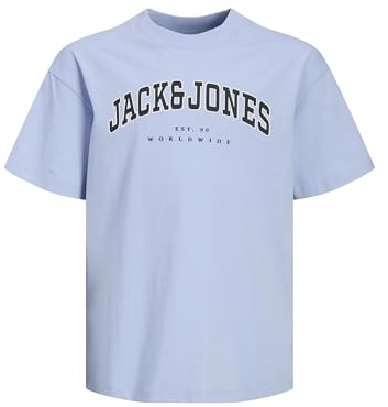 JACK&JONES JUNIOR JJECALEB Varsity Tee SS O-Neck NOOS JNR