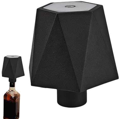 Lampada Per Bottiglia Senza Fili | Kit Lampade Fai Da Te | Luci Bottiglie Vino Bottiglie Liquore | Luci Servizio Bottiglie | Modalità Luce Respiratoria Toccare | Lampada Tavolo Portatile Senza Fili