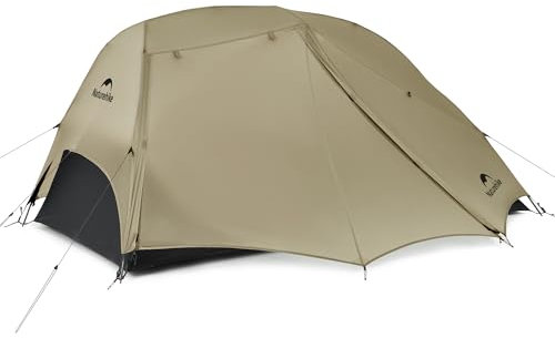 Naturehike Star River UL Backpacking Zelt Kompaktes 2 Personen Ultraleichtes Camping Zelt Doppelte Schicht Wasserdicht Regenfest für Outdoor Wanderungen Festivals