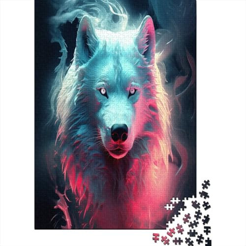 Direwolf Puzzlespiel 1000 Teile Puzzle Für Erwachsene Und Kinder Ab 14 Jahren, Puzzle-Motiv Erwachsenen Puzzlespiel Puzzel 1000pcs (75x50cm)