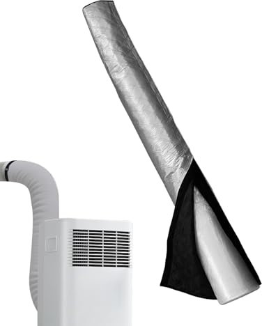 Couvercle De Tuyau De Climatisation Portable, Housse Tuyau Climatiseur Mobile Isolation Tu-yau Climatiseur Manchon, Pour Tu-yau D'évacuation De 5 Pouces Et 6 Pouces De Diamètre