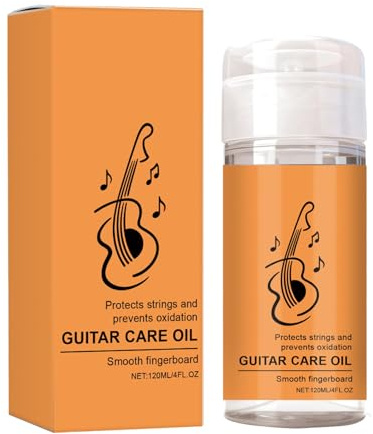 Gitarrenöl,120ML Pflege für Saiteninstrumente - Politur Für Gitarren-Bundstäbchen,Für die Pflege von Geigenfingernbrettern, für akustische Instrumente, Lehrer, Schüler, Musiker und Anfänger