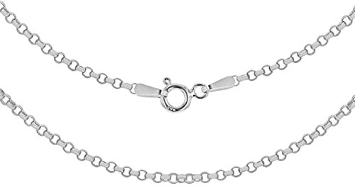 Tuscany Silver Damen Bohnenkette Sterling Silber 56cm/22'