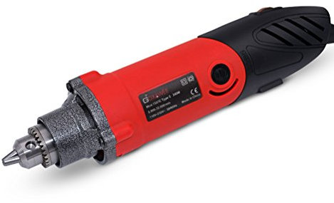 GOXAWEE 240W Die Grinder - Straight Grinder Mini Electric Drill Rotary Multi Tool, 6 Step Variable Speed, 8000-32000RPM (0.5-6 mm Collet)