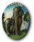 Elefant Thailand Kühlschrankmagnet 3D Tourist Souvenirs Aufkleber, Harz Handwerk Thailand Kühlschrankmagnet Home & Kitchen Dekoration aus China