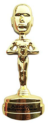 Amerika USA 3D Hollywood Oscar Kühlschrankmagnet Tourist Reise Souvenirs Handgemachte Metall Magnetische Aufkleber Home Küche Dekoration Oscar Kühlschrankmagnet Sammlung Geschenk