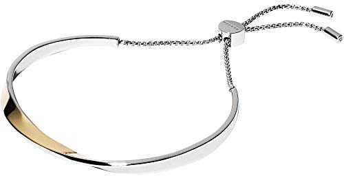 Skagen Armband Für Frauen Kariana, Dicke: 5mm Innere Breite: 60mm Innere Höhe: 46.9mm 2-Tone Edelstahlarmband, SKJ1270998