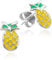 LUISIA® Ohrstecker Ananas - 925 Sterling Silber