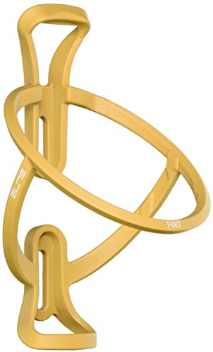 Elite T-Race Portaborraccia | Beige Scuro Soft Touch | Leggero, Resistente e Sicuro per Borracce da Ciclismo