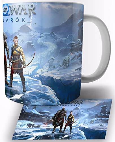 God of War Ragnrok Keramik Becher 325ml Tasse Mug