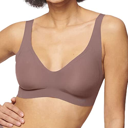 Sloggi Damen Zero Feel Bralette EX, Cacao, S