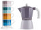 Egan Set de 4 tasses à café Impil. avec Métal/rack Pantone Linear + Moka Violet 6 tasses