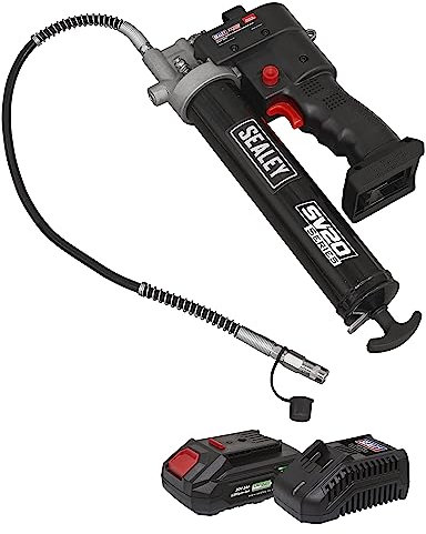 Sealey 20V 2Ah SV20 Series Grease Gun Kit - CP20VGRGKIT1