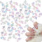 Fish Nail Charms,100PCS Mixed Double Colors 3D Dolphin Resin Nail Art Charms,Goldfish Nail Ornaments Nail Art Decorations for Women Girls Nail Art Design Crafts DIY
