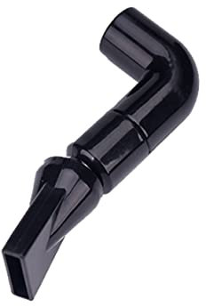 Housoutil Aquarium Wasserpumpe 360 ° Drehbare Düse 16mm Id 19mm Od Schwarz Aquarium Pumpe Zubehör