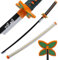 LQZJG Anime Bambus Schwert Cosplay Schwert,Kochou Kanae Bianco Schwert Katana 103cm/40 Zoll