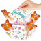 FETTIPOP Schmetterlings Explosion Geschenkbox DIY Happy Birthday (weiße), 18,5x14x11 cm, Überraschung Geburtstagsbox Geld Geschenkverpackung