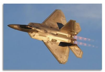 YTNSA F-22 Poster mit Militär-Kampfflugzeugen, dekoratives Gemälde, Leinwand, Wandposter und Kunstdruck, moderne Familienschlafzimmer-Dekoration, Poster, 40 x 60 cm