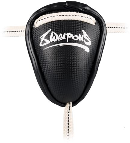 8 WEAPONS Tiefschutz, Thai Cup, schwarz (M)