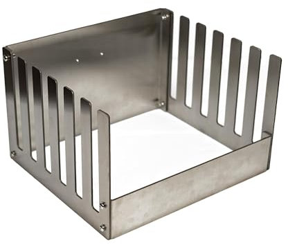 BBQ Plus Kamado Half Moon Accessory Holder Storage Rack (Stainless Steel)