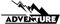 Adventure Aufkleber Auto Motorrad Fahrrad Boot - 4 Stück Reflektierende Auto Aufkleber Buchstaben Aufkleber Adventure Car Stickers - 16 x 6,4 cm