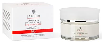 crema viso Acido Ialuronico Forte- Crema viso per 5 tipi di rughe, Doppio Acido laluronico a triplo peso molecolare, Skin Care Anti-rughe Con Acmella Oleracea Per Pelli mature