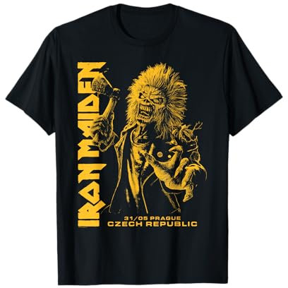 Iron Maiden - Run For Your Lives Tour Prague T-Shirt