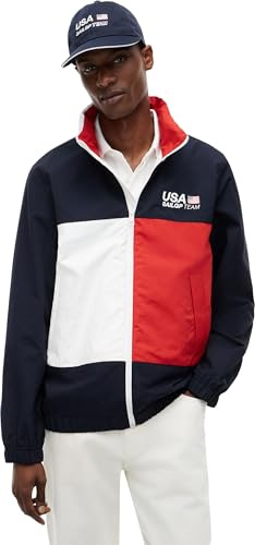 Tommy Hilfiger Us Sailgp Regatta Jacket Mw0mw44684 Veste coupe-vent Homme (lot de 1)
