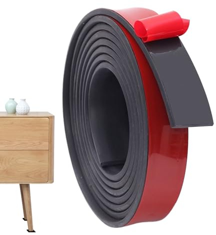 Ruban Antidérapant en Caoutchouc,Joint d'Étanchéité Calfeutrant Isolant - Bande Adhésive Étanche Antidérapante Isolante pour Encadrement de Fenêtre Automobile Maison Industriel