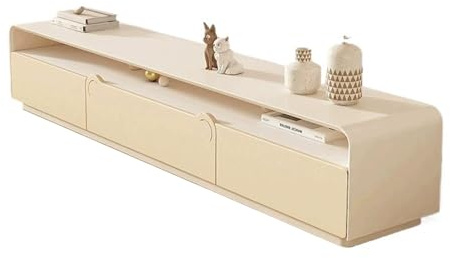 Meuble TV Meuble TV sur Pied à tiroirs de Grande capacité, Meuble Moderne et Simple for Petit Appartement, Salon, Maison Console