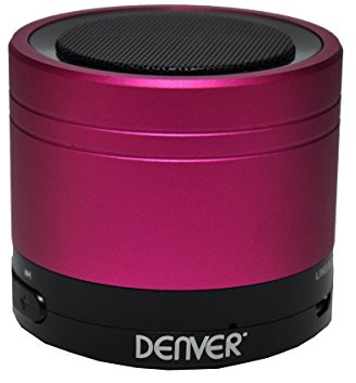 Denver BTS-20 wireless Bluetooth Lautsprecher 2W pink