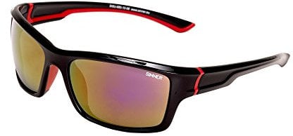 SINNER Men's Cayo Sunglasses, Black, One Size