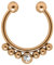 Soul-Cats Fake Piercing Septum, Farbe: roségold